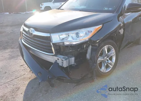 2015 Toyota Highlander Limited V6 from USA, damaged, VIN 5TDDKRFH7FS178555